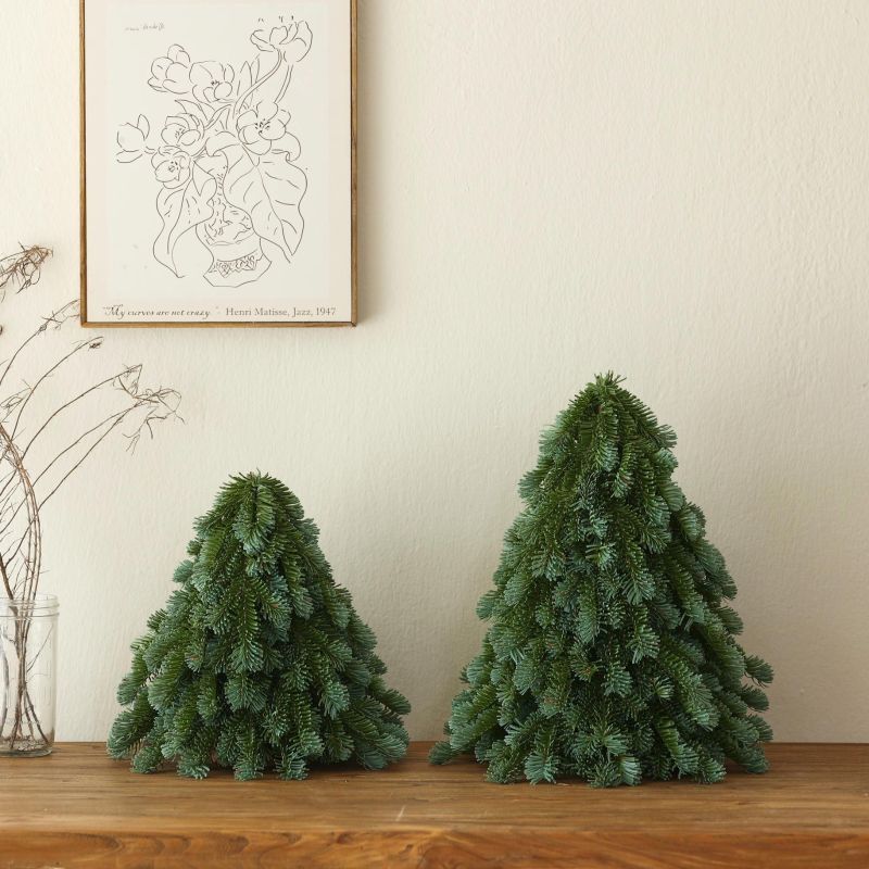 Christmas,Personalized,Christmas tree - PE material simulated Nobel pine tree - Christmas decorations